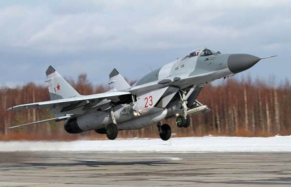 MiG-29 (NATO reporting name Fulcrum) will take part in 'Ladoga-2016'. Photo: Andrey Zinchuk/Airforce.ru