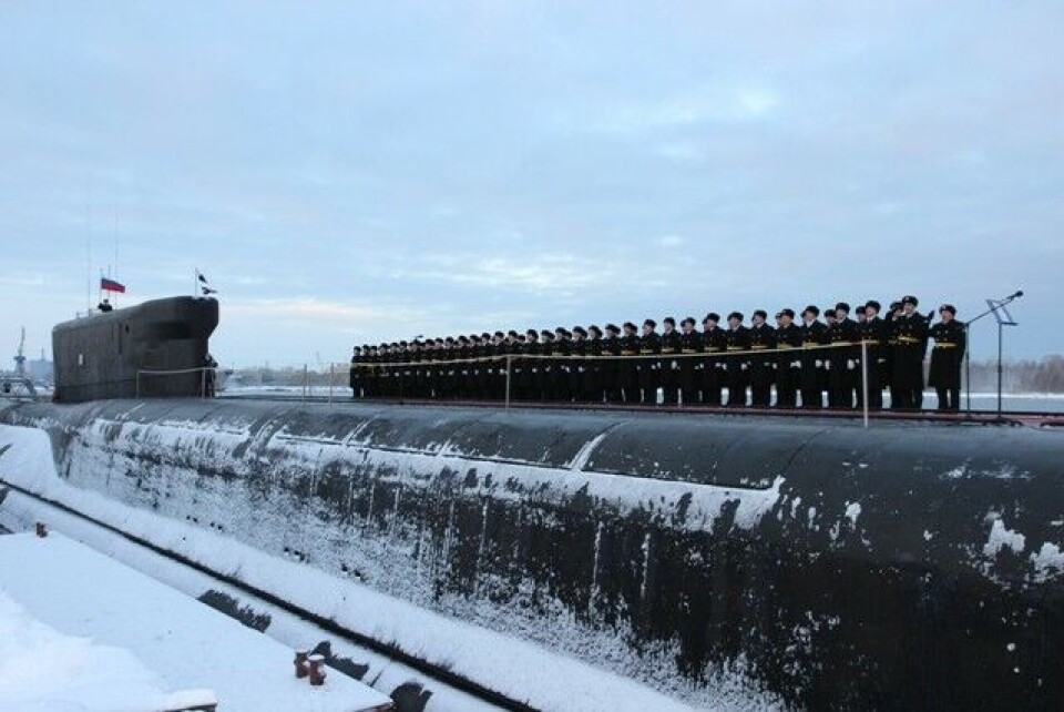 'Vladimir Monomakh' - One of Russia's ballistic missile submarines of the Borey-class. Photo: Sevmash