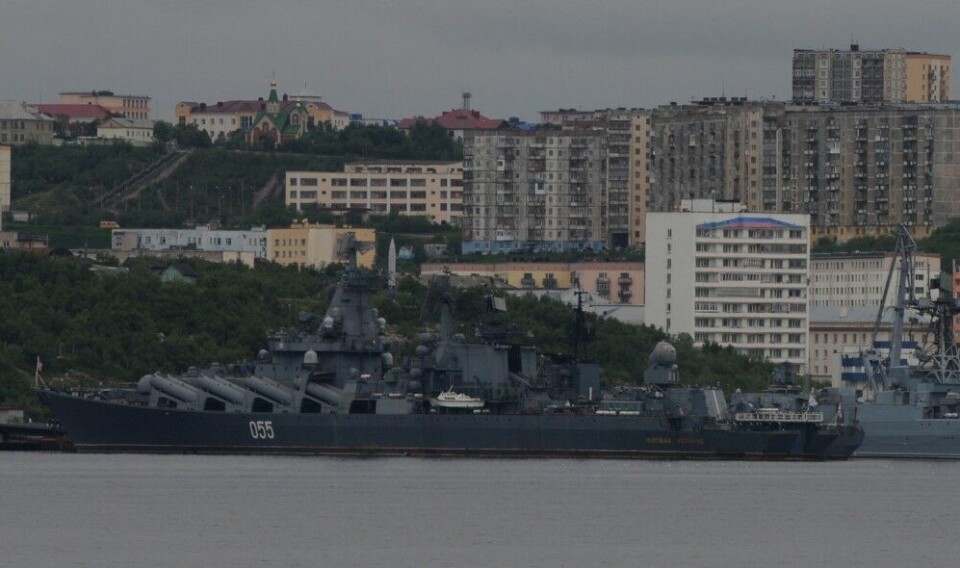 Severomorsk is the Russian Northern Fleet's main base on the coast of the Barents Sea. Photo: Thomas Nilsen