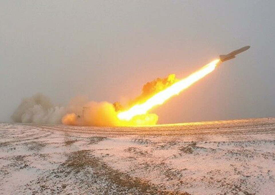 Launch of Termit cruise missile. Photo: Russian Ministry of Defence, mil.ru