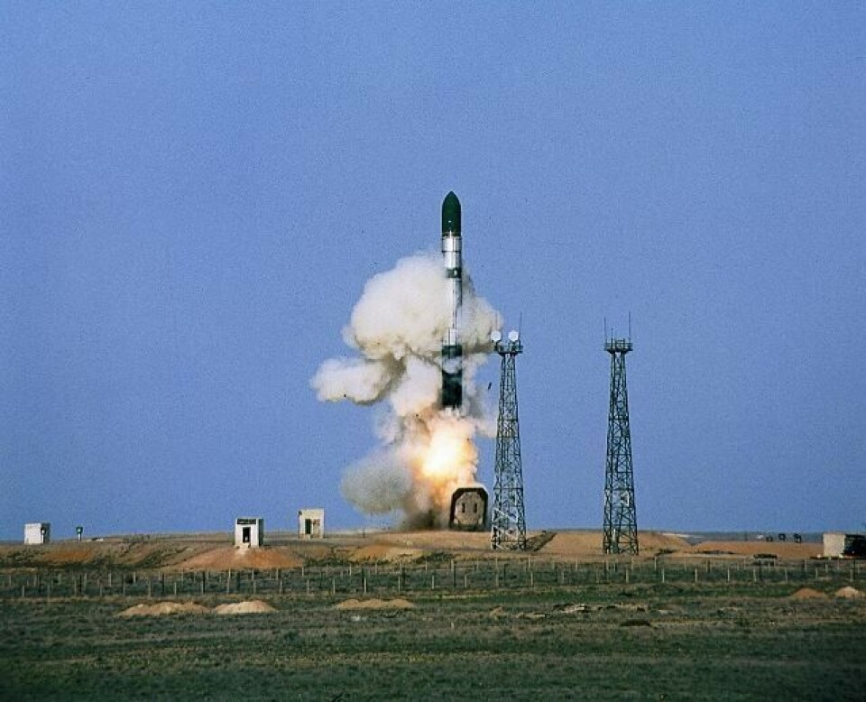 Test launch of a SS-18 Satan missile. Photo: armyrecognition.com