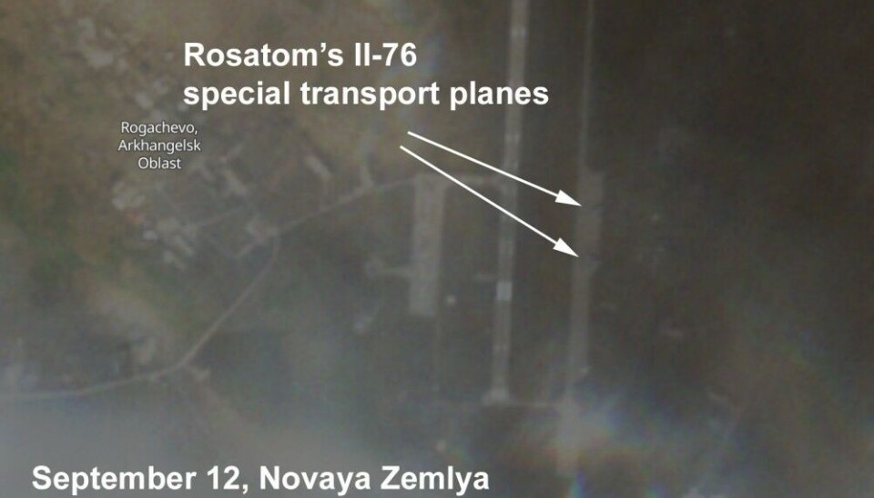 Satellite image by Sentinel, graphics by Barents Observer