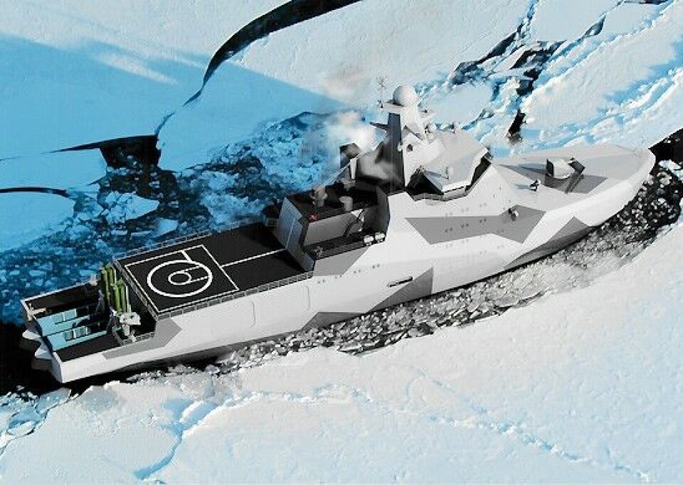 Project 23550 icebreaking patrol vessels for the Russian navy. Image: mil.ru