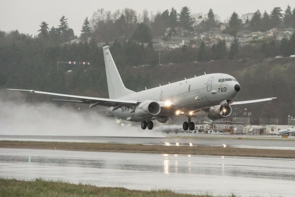 P-8A Poseidon military maritime surveillance aircraft. U.S. Navy photo courtesy of Boeing Defense/Released