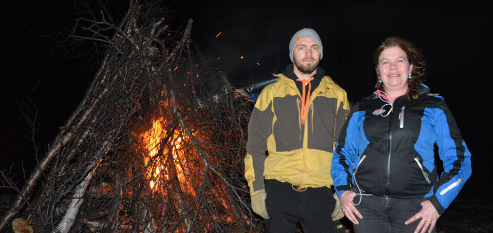 Nina Karin Skogan and Brage Hesenget Christensen. Photo: Atle Staalesen