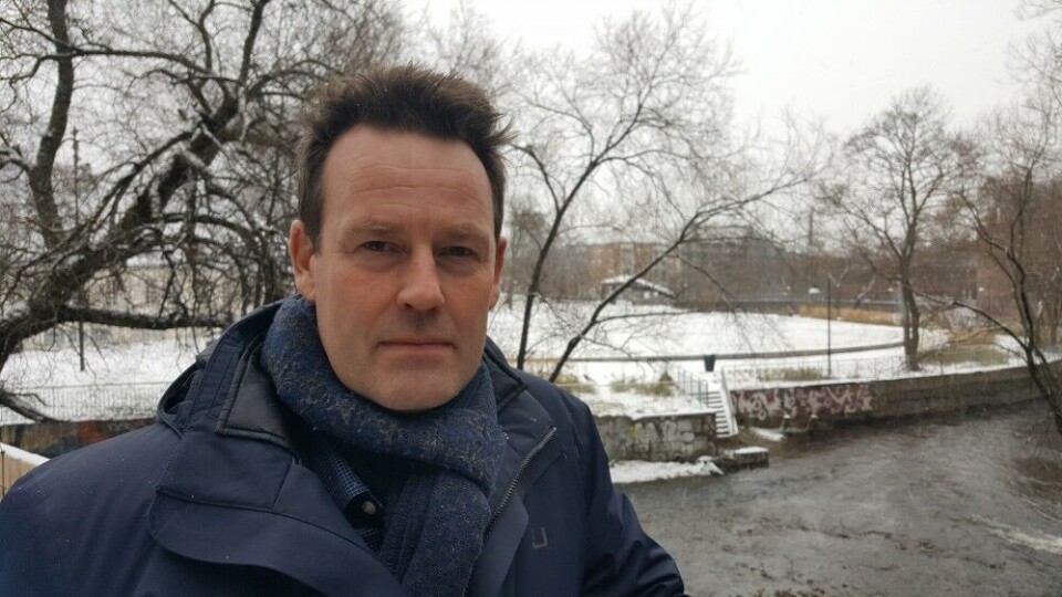 Nuclear physicist Nils Bøhmer. Photo: Thomas Nilsen