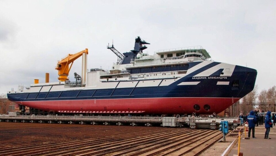 The 'Akademik Aleksandrov'. Photo: Dvinaland.ru