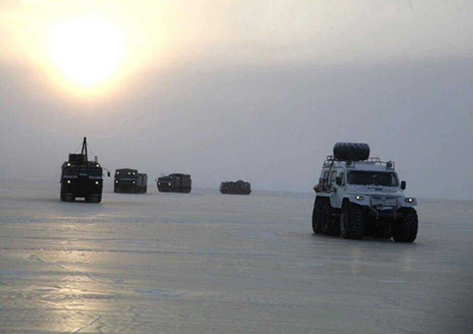 Over the Laptev Sea. Photo: Mil.ru