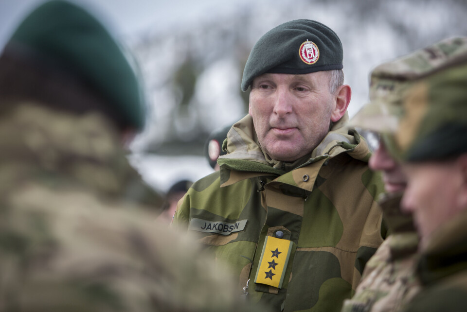 Rune Jakobsen is Head of the Norwegian Joint Command. Photo: Anette Ask/Forsvaret