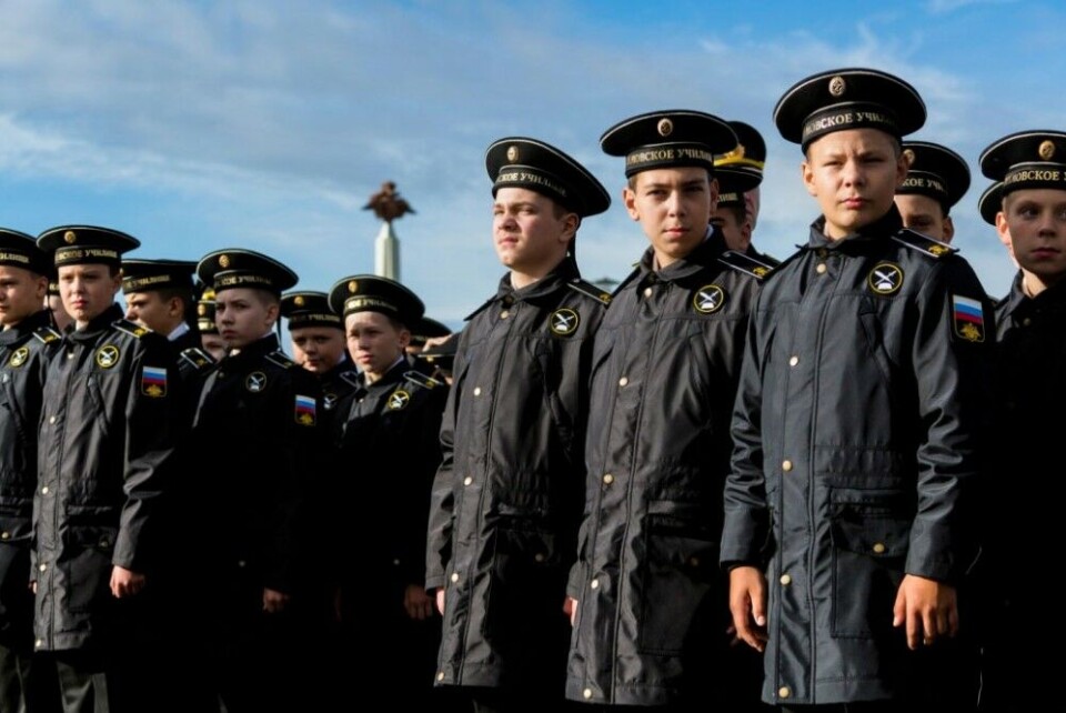 Students at the Nakhimov naval school in Murmansk: Photo: mrnvmu.mil.ru