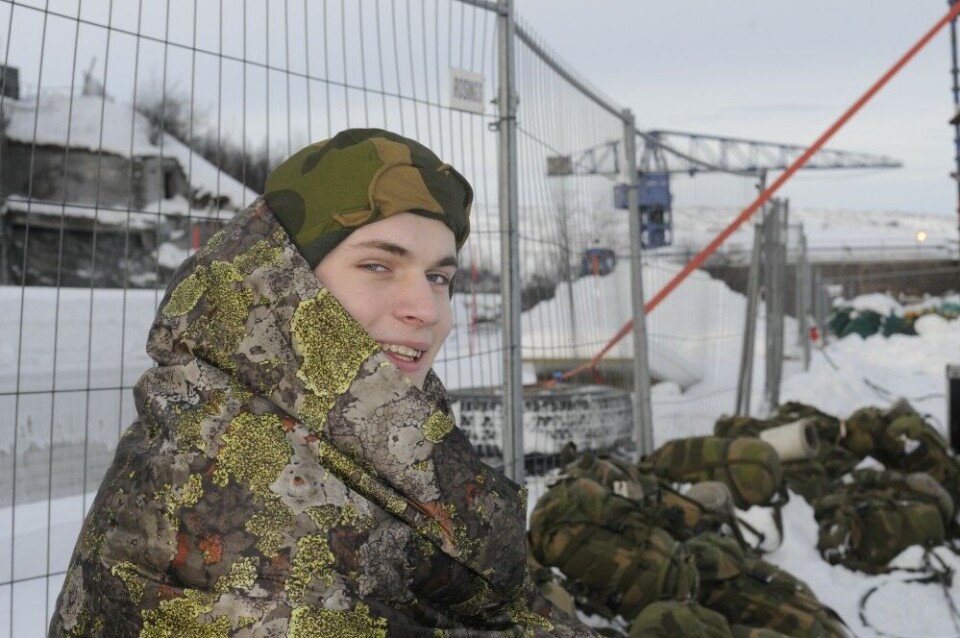Training in cold climate is an important part of the Norwegian military exercise. Archive-photo: Thomas Nilsen