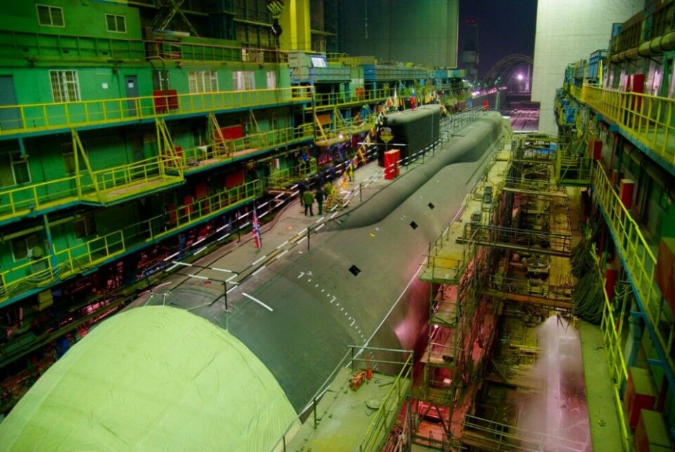 Submarine construction at Sevmash. Photo: Sevmash.ru