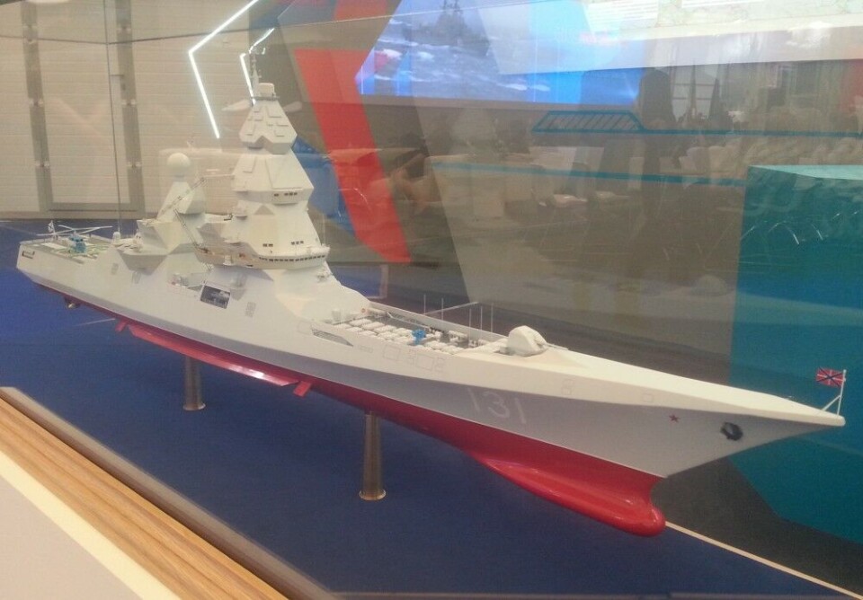 Lider-class nuclear-powered destroyer. Photo: Artem Tkachenko