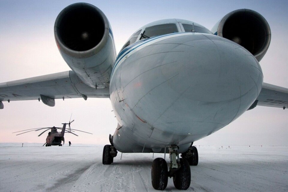 Aircrafts at the Temp airfield, New Siberian Islands. Photo: Mil.ru