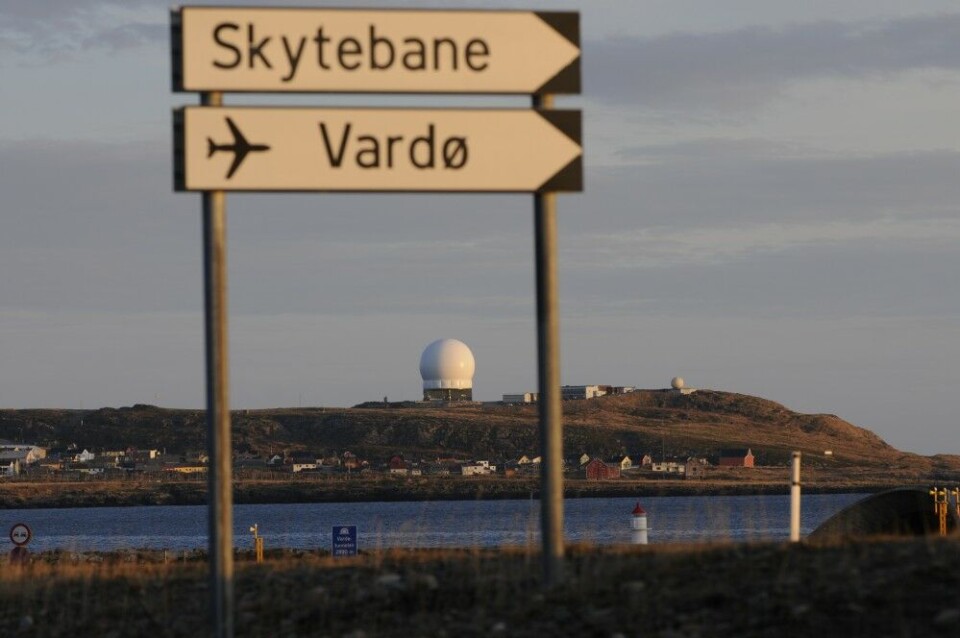 Vardø is located on an island on Norway's Barents Sea coast, in short distance from the base of Russia's fleet of ballistic missile submarines. Photo: Thomas Nilsen