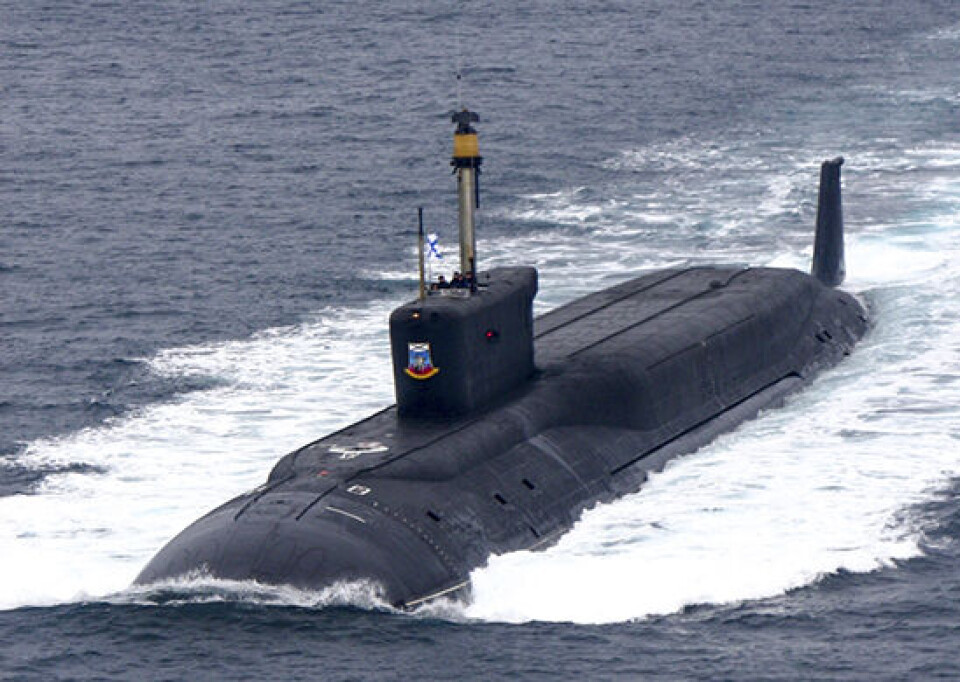 “Yuri Dolgoruky” in surface position. Photo: Russian Ministry of Defence