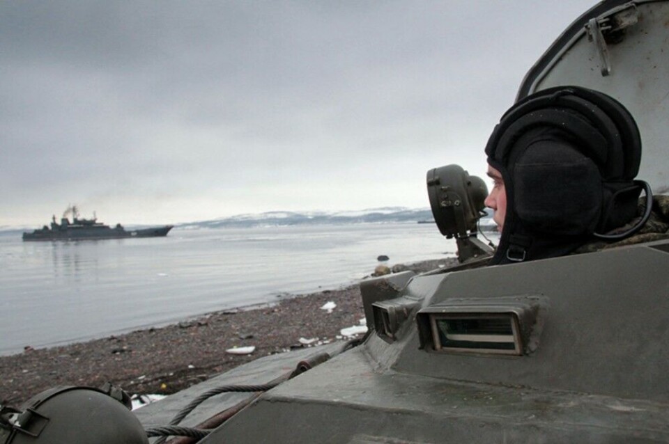 Training by Arctic waters. Photo: mil.ru