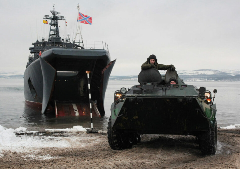 Landing of MT-LBV. Photo: mil.ru