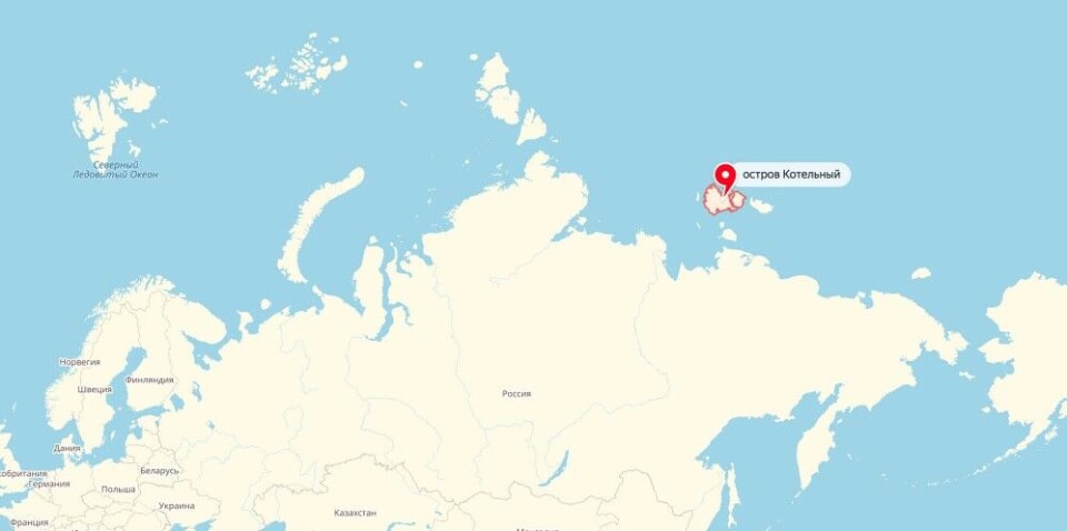 The Kotelny Island if part of the New Siberian Islands