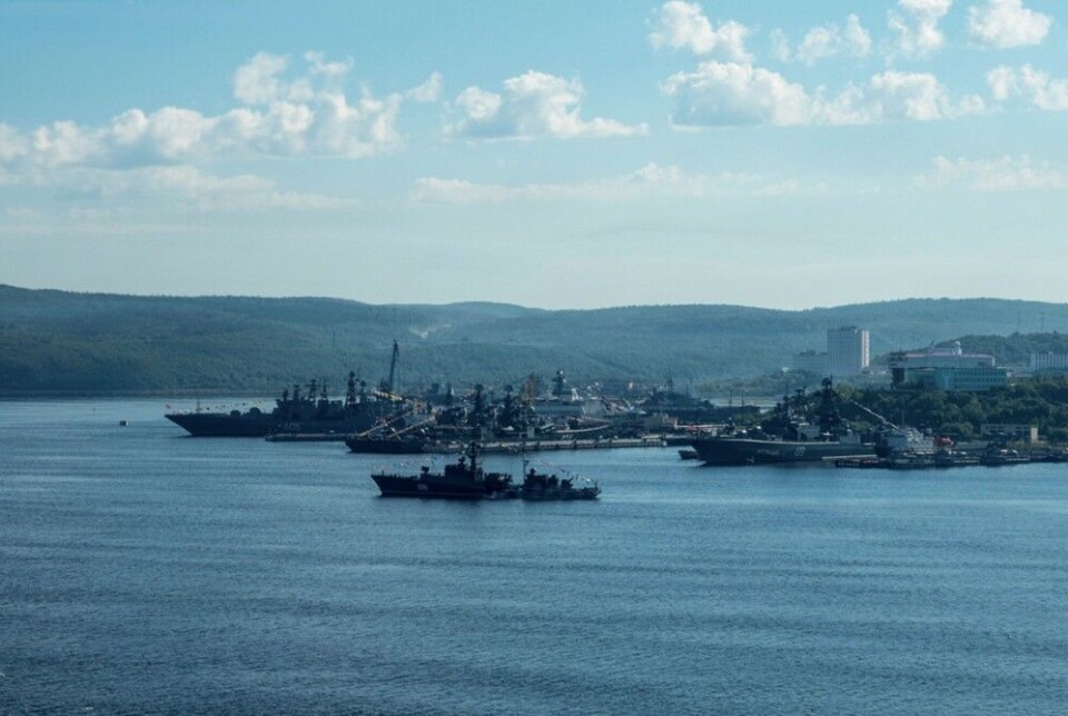 Ships set out from Northern Fleet headquarters in Severomorsk. Photo: mil.ru