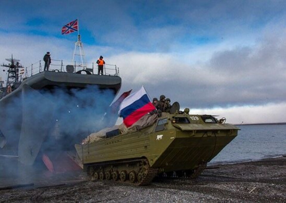 Arctic soldiers unfold exercise in Novaya Zemlya. Photo: mil.ru
