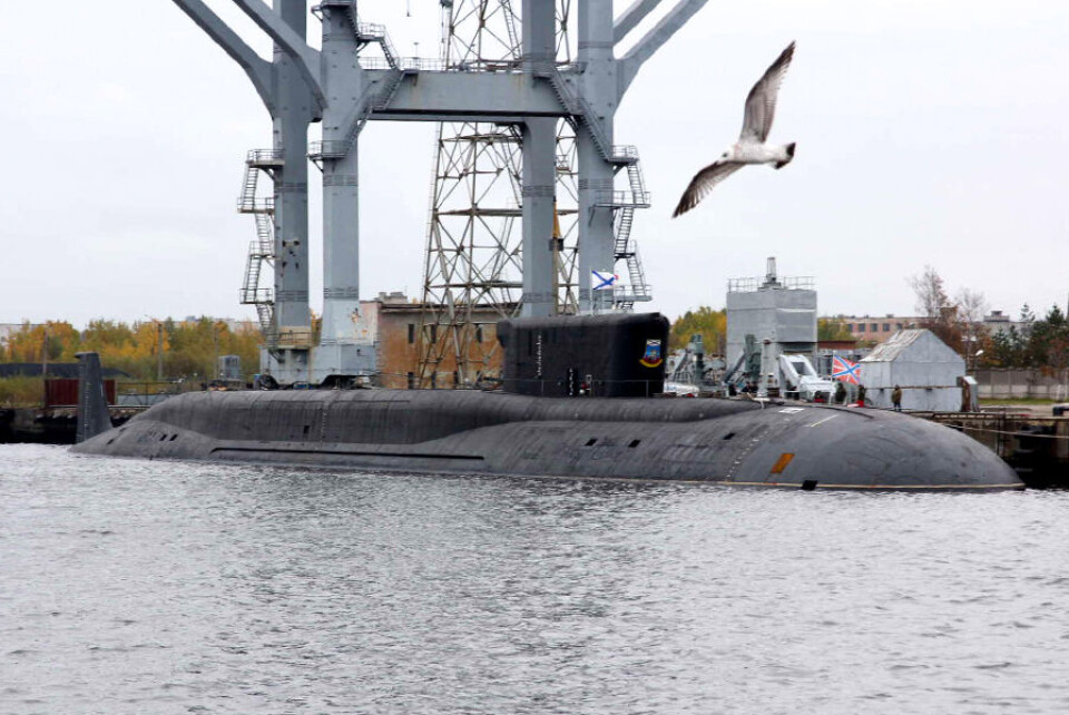 “Yury Dolgoruky” got her missiles loaded at the quay here in Severodvinsk. Photo: mil.ru