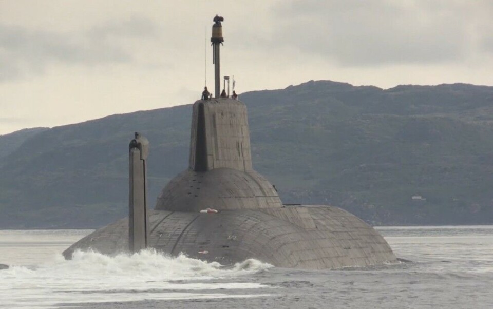 The “Dmitry Donskoy”. Photo: screenshot from mil.ru