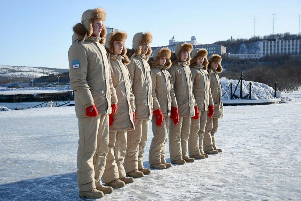 New members of Yunarmiya in Murmansk. Photo: mil.ru