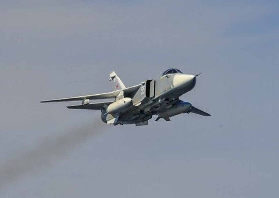A Su-24 bomber. Photo: mil.ru
