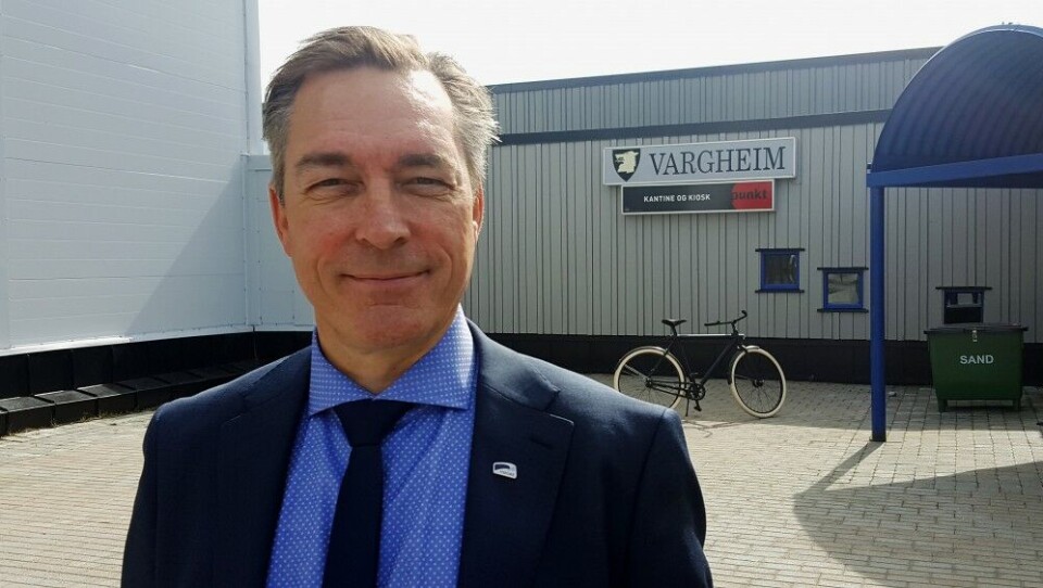 Frank Bakke-Jensen at a visit to the Garrison in Sør-Varanger. Photo: Thomas Nilsen