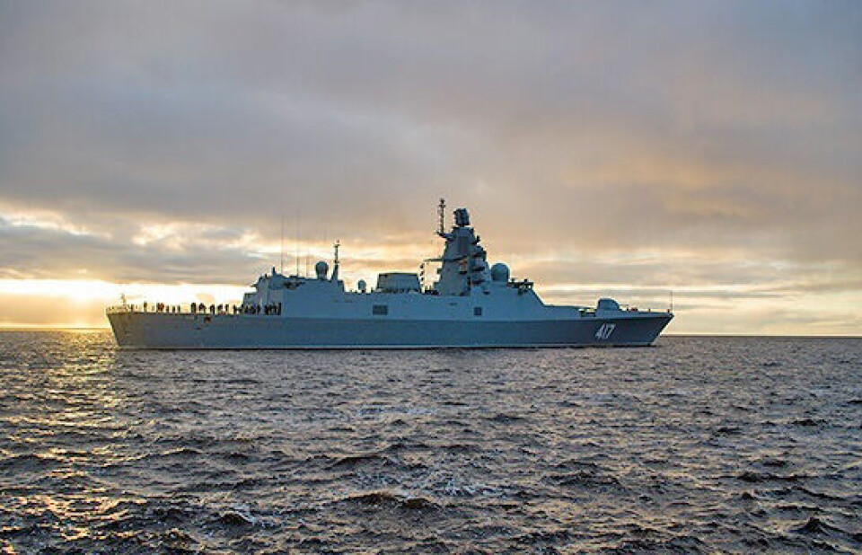 “Frigate “Admiral Gorshkov”. Photo: Mil.ru