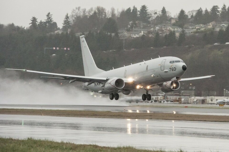 Морской патрульный самолет P8A «Посейдон». Фото: Boeing Defense для ВМС США