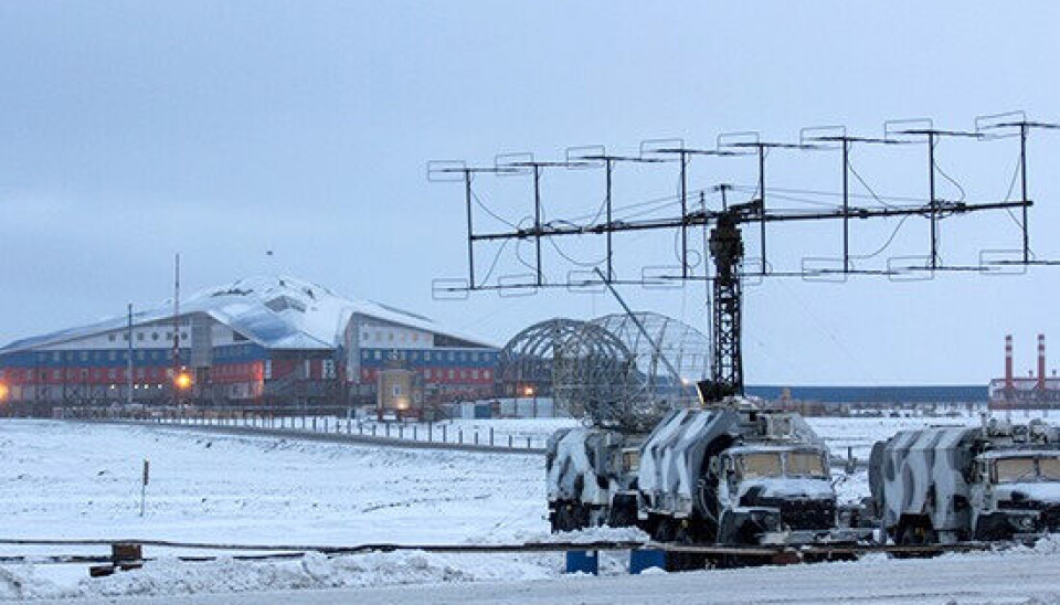 The Nagurskoye base at Franz Josef Land.