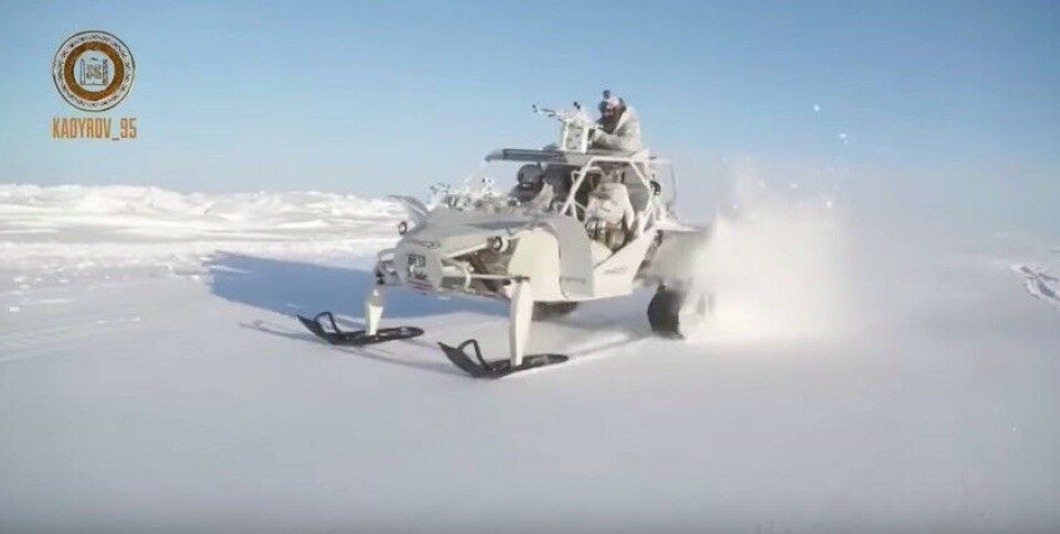 Screenshot from video by Kadyrov_95