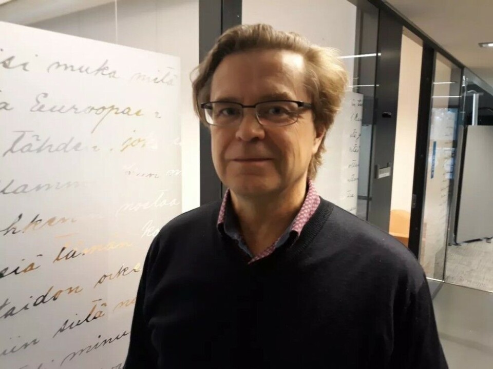 Matti Räsänen is expert on language policy. Photo: Institute for the Languages of Finland
