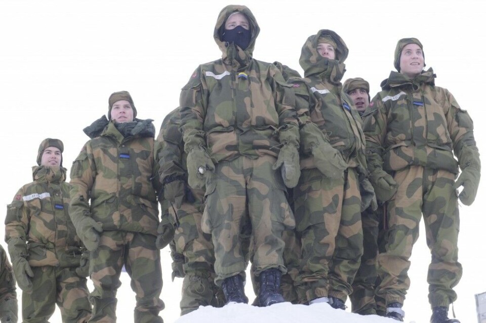 Norwegian soldiers. Photo: Thomas Nilsen