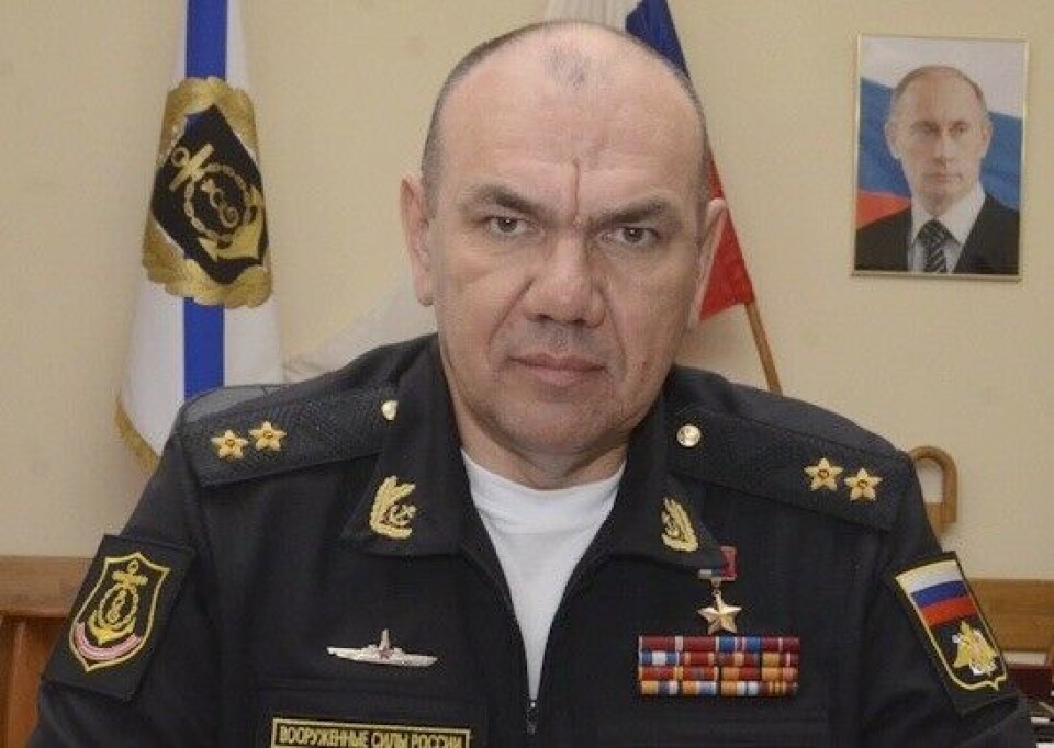 Aleksandr Moiseev is new head commander of the Northern Fleet. Photo: mil.ru