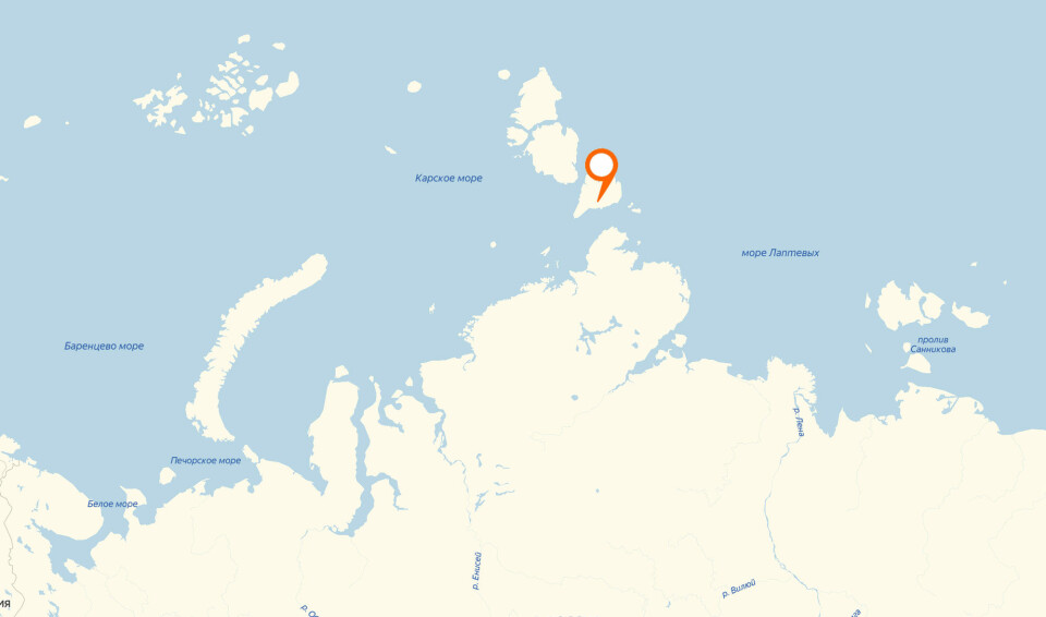 The Bolshevik Island is part of the Russian Arctic archipelago of Severnaya Zemlya.