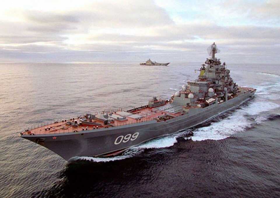 Nuclear-powered battle cruiser 'Pyotr Velikiy'. Archive photo: Mil.ru