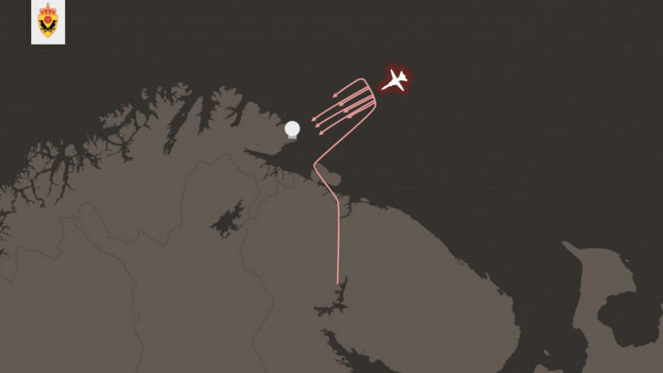 Map-illustration: Norwegian Intelligence Service