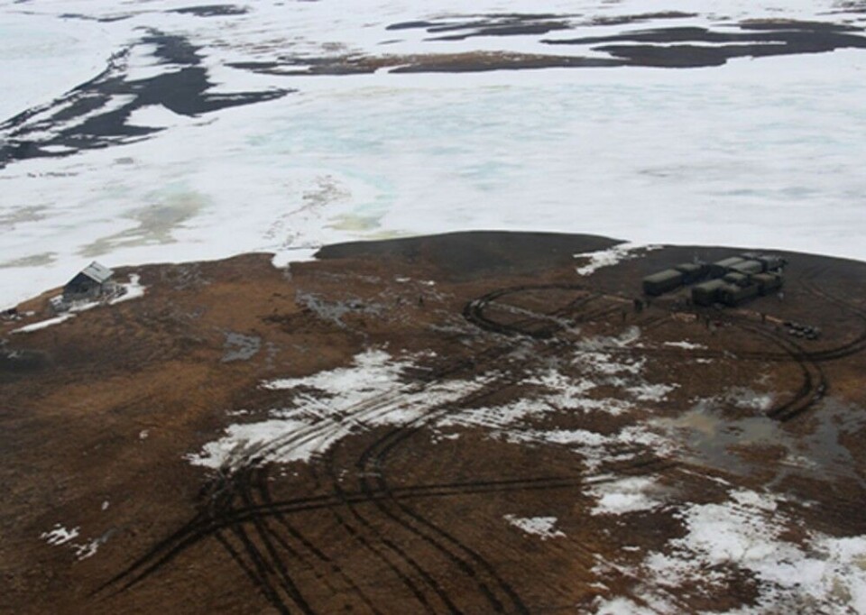 Northern Fleet is setting new footprints in Novaya Zemlya. Photo: mil.ru