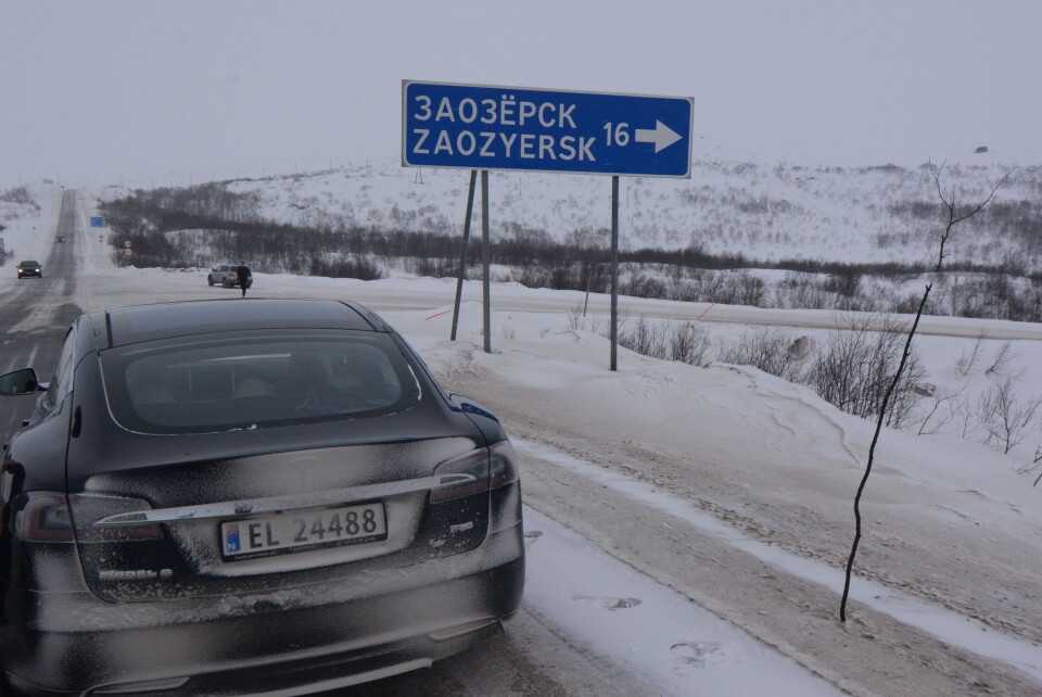 Zaozersk is closed for all others than naval officers and their families or others with special permission to enter. The town is located to the north from the main road between Murmansk and the border to Norway. Photo: Thomas Nilsen