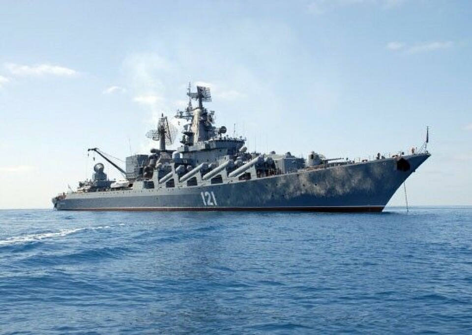 The 'Moskva'. Photo: mil.ru