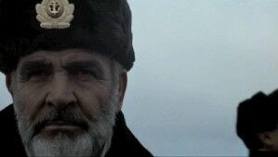 Sean Connery as Captain Marko Ramius in “The Hunt for Red October”. Photo: Moviethemesong