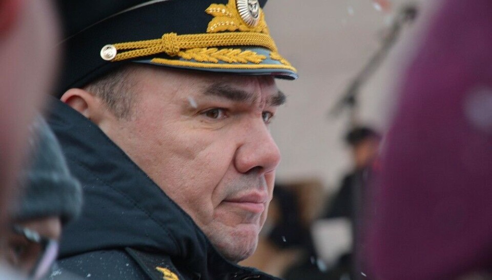 Newly-appointed Commander of the Russian Navy, Admiral Aleksandr Moiseev. Photo: Atle Staalesen