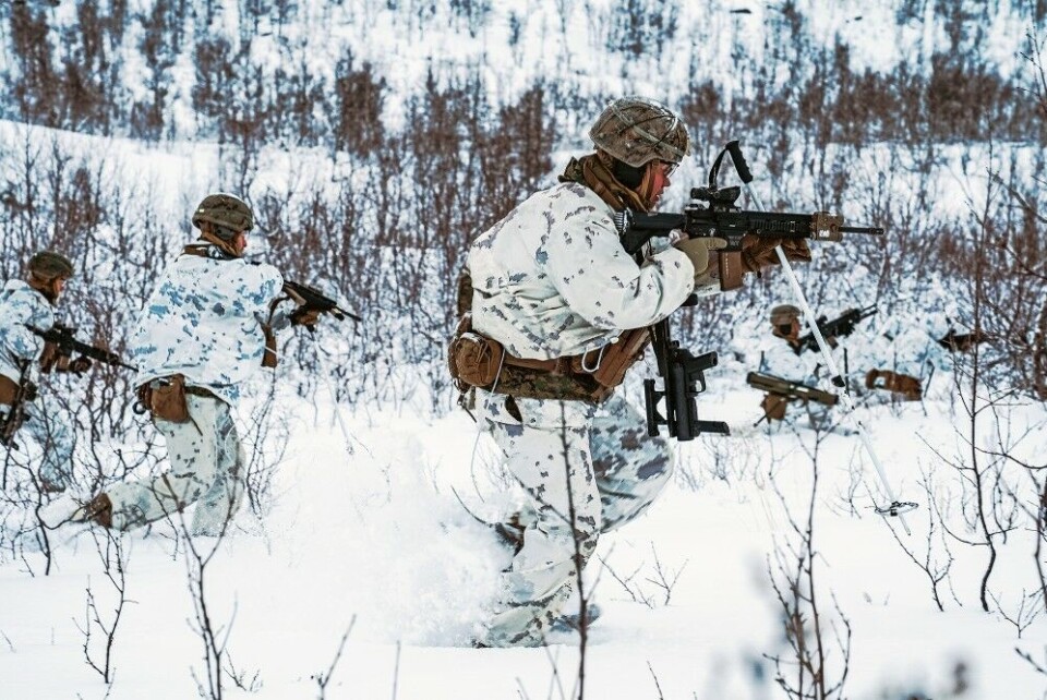 Winter warfare training in Troms, northern Norway. Photo: U.S. European Command Public Affairs