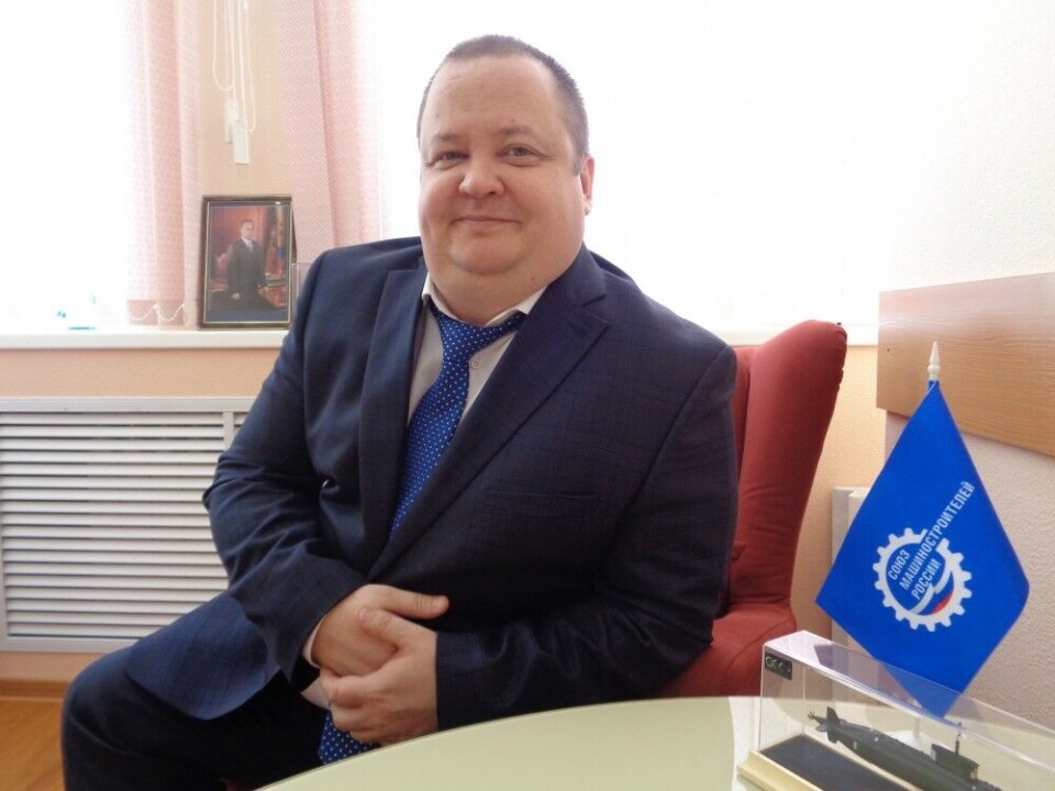 General Director Yevgeny Zudin. Photo: Shipyard No. 10