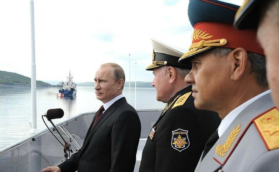 Russia's new National Security Strategy is tough against the West, but says little about the Arctic and climate change. Photo. Kremlin.ru