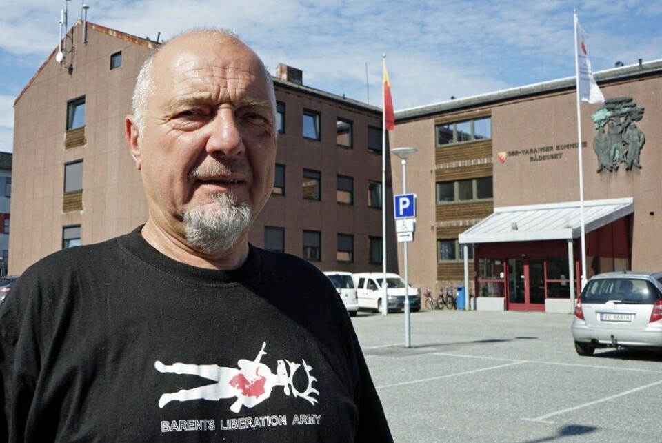 Kirkenes mayor Rune Rafaelsen. Photo: Thomas Nilsen