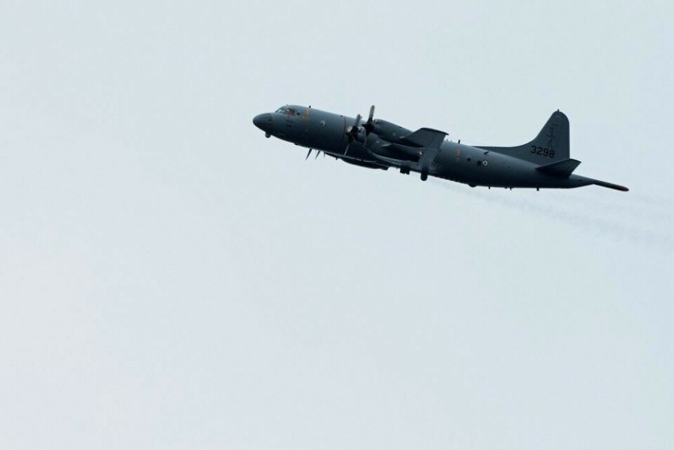 Норвежский самолет P-3C «Орион». Фото: Томас Нильсен